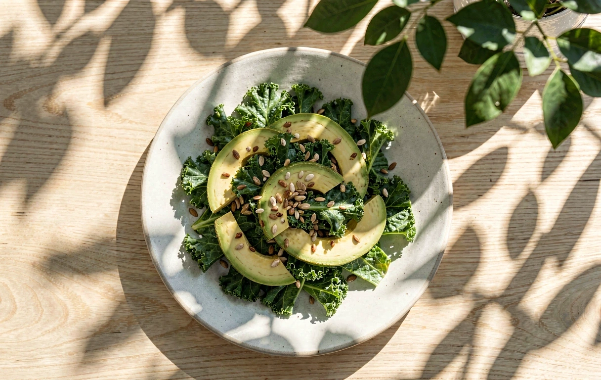 Fresh ingredients representing balanced nutrition